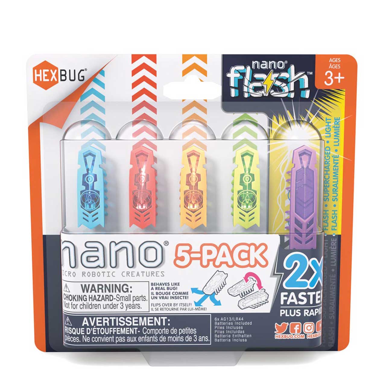 Hexbug Nano und Nano Flash - 5er Pack - Bild 1
