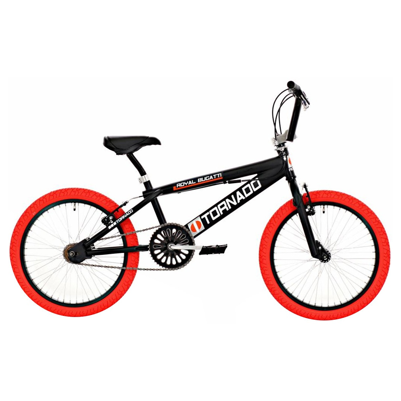 Bike Fun Tornado – BMX-Rad – schwarz / rot